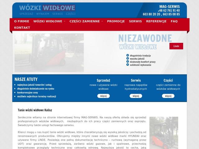 MAG-SERWIS Wózki Widłowe