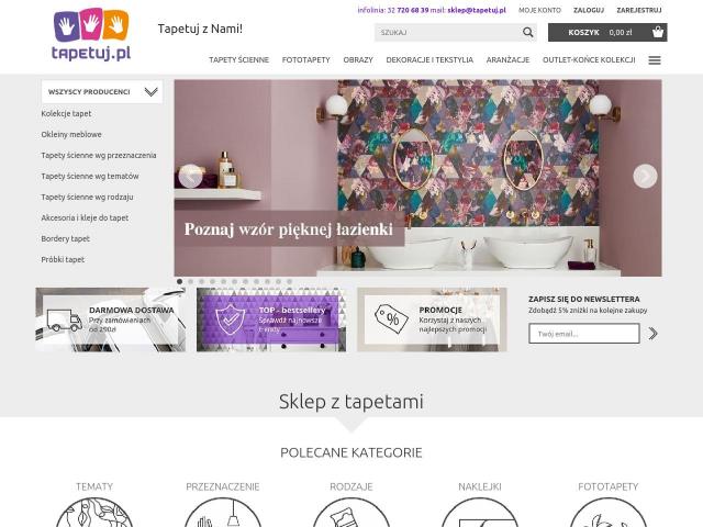 tapetuj.pl Sklep internetowy