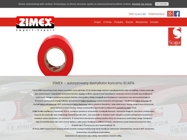 ZIMEX SCAPA Import-Export