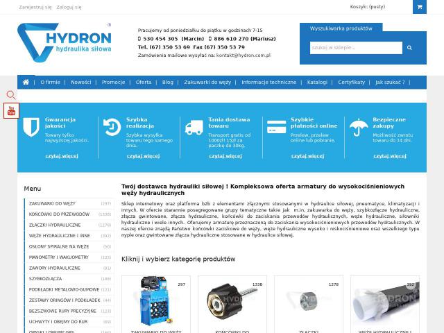 HYDRON hydraulika siłowa Mariusz Sząszor