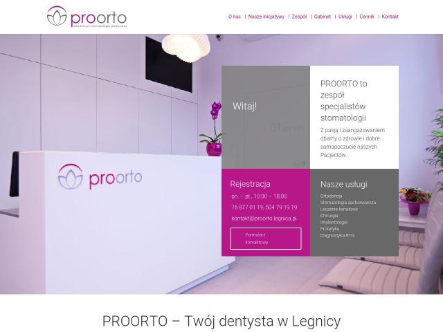PROORTO Ortodoncja i Stomatologia Estetyczna