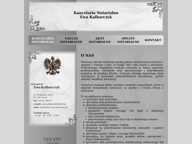 Kancelaria Notarialna Ewa Kalbarczyk