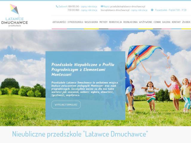 Niepubliczne przedszkole i żłobek - Latawce dmuchawce