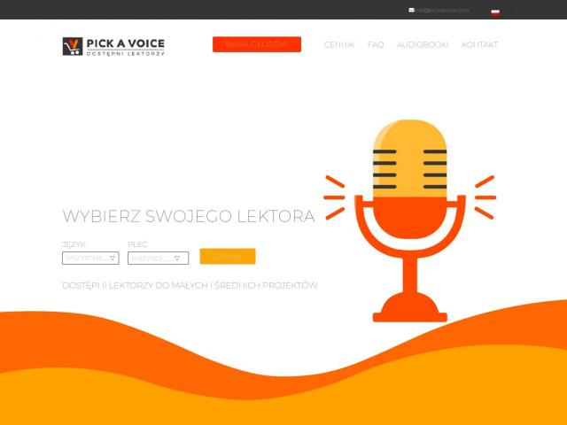 PICK A VOICE