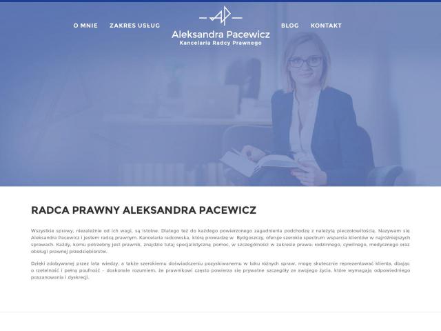 Kancelaria Radcy Prawnego Aleksandra Pacewicz