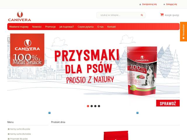 Polski producent karmy dla psów i kotów -  CANIVERA